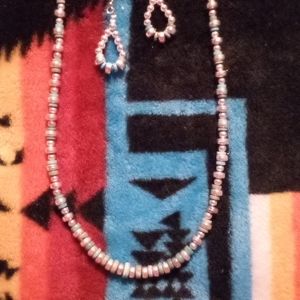 Native American Necklace and Earring Set